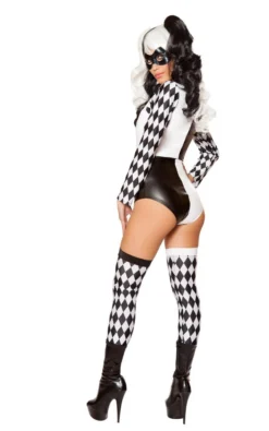 Roma Costume Womens Costumes Playful Jester Babe Costume