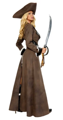 Roma Costume Deluxe Pirate Captain Costume