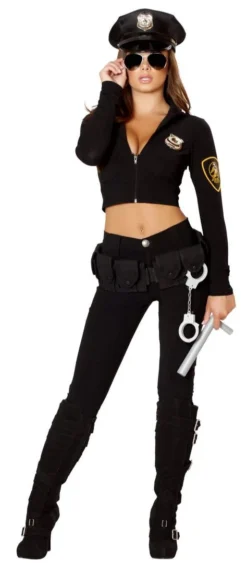 Roma Costume Sexy Police Costume Seductive Cop
