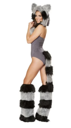 Roma Costume Furry Raccoon Costume Womens Costumes
