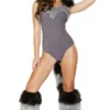 Roma Costume Furry Raccoon Costume Womens Costumes