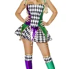 Roma Costume Mischievous Jester Costume Womens Costumes