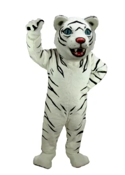 MaskUS Mascot Costumes White Tiger Mascot Costume (Thermolite)
