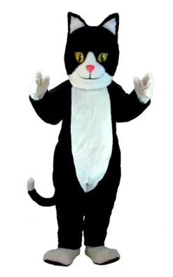 MaskUS Black & White Cat Mascot (Thermolite)
