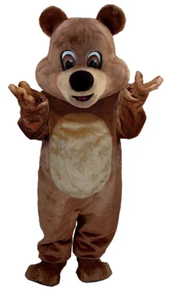 MaskUS Brown Teddy Bear Mascot (Thermolite)