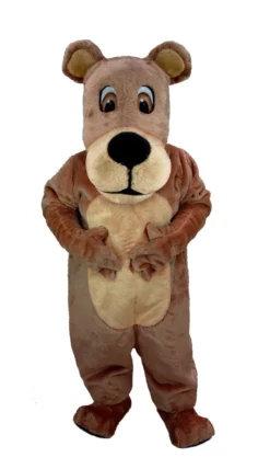 MaskUS Teddy Brown Bear Mascot (Thermolite) Mascot Costumes