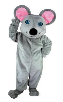 MaskUS Grey Mouse Mascot Costume (Thermolite)
