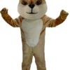 MaskUS Cream Bulldog Mascot Costume (Thermolite) 2 MaskUS Cream Bulldog Mascot Costume (Thermolite)