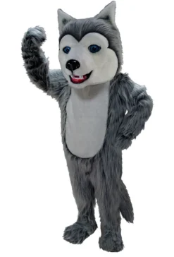 MaskUS Mascot Costumes Grey Husky Mascot Costume (Thermolite)