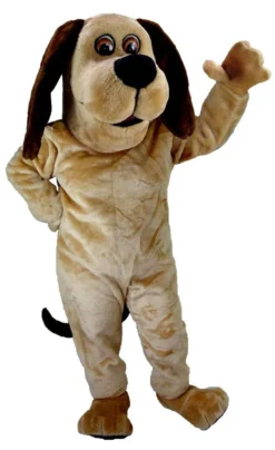 MaskUS Tan Dog Mascot Costume (Thermolite) Mascot Costumes