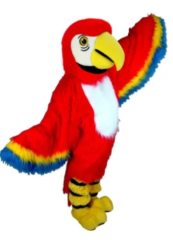 MaskUS Red Macaw Mascot Costume (Thermolite)