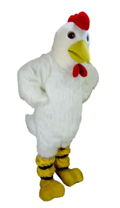 MaskUS Mascot Costumes White Hen Mascot Costume (Thermolite)