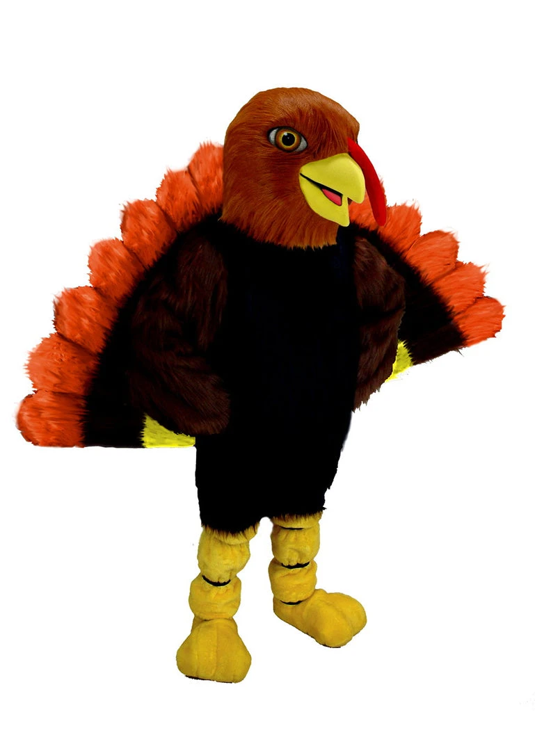 MaskUS Thanksgiving Turkey Mascot Bird Costume (Thermolite) Mascot Costumes 3 MaskUS Thanksgiving Turkey Mascot Bird Costume (Thermolite) Mascot Costumes