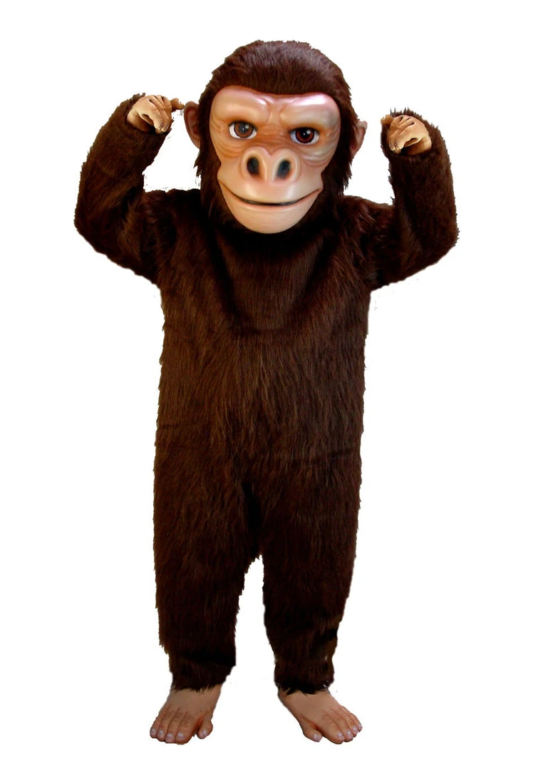 MaskUS Mascot Costumes Brown Gorilla Mascot Costume (Thermolite) 3 MaskUS Mascot Costumes Brown Gorilla Mascot Costume (Thermolite)
