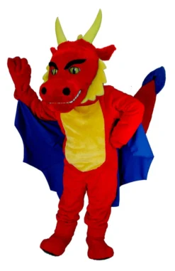 MaskUS Red Dragon Mascot Costume (Thermolite)