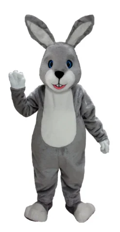 MaskUS Grey Bunny Mascot Costume (Thermolite) Mascot Costumes