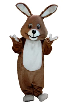 MaskUS Brown Bunny Mascot Costume (Thermolite) Mascot Costumes