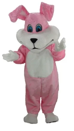 MaskUS Super Pink Rabbit Mascot Costume (Thermolite) Mascot Costumes