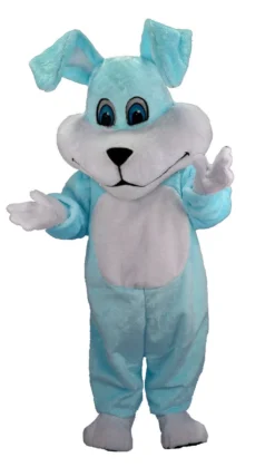 MaskUS Super Blue Rabbit Mascot Costume (Thermolite) Mascot Costumes