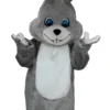 MaskUS Grey Rabbit Mascot Costume (Thermolite) Mascot Costumes