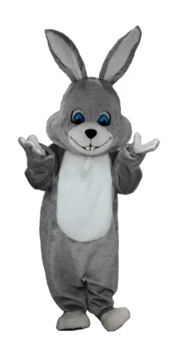 MaskUS Grey Rabbit Mascot Costume (Thermolite) Mascot Costumes