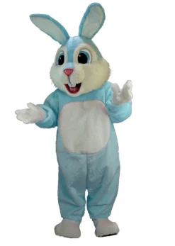 MaskUS Light Blue Rabbit Mascot Costume (Thermolite)