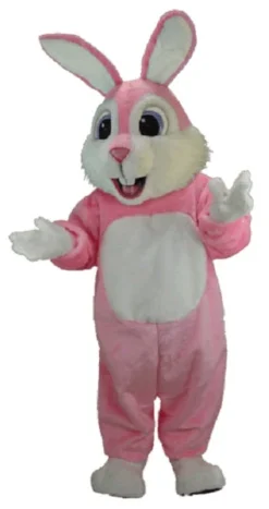 MaskUS Pink Rabbit Mascot Costume (Thermolite)