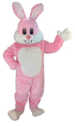 MaskUS Pink Toon Rabbit Mascot Costume (Thermolite)