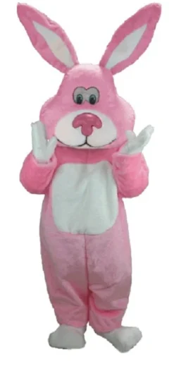 MaskUS Pink Cottontail Rabbit Mascot Costume (Thermolite)