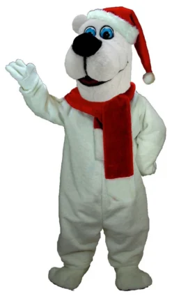 MaskUS Christmas Bear Mascot Costume (Thermolite) Mascot Costumes