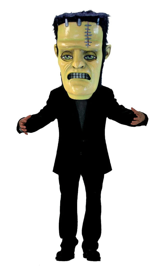 MaskUS Frankenstein Monster Head Mascot Costume (Thermolite) 3 MaskUS Frankenstein Monster Head Mascot Costume (Thermolite)