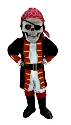 MaskUS Mascot Costumes Skull Pirate Mascot Costume (Thermolite)