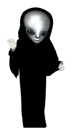 MaskUS Grey Alien Mascot Costume (Thermolite) Mascot Costumes
