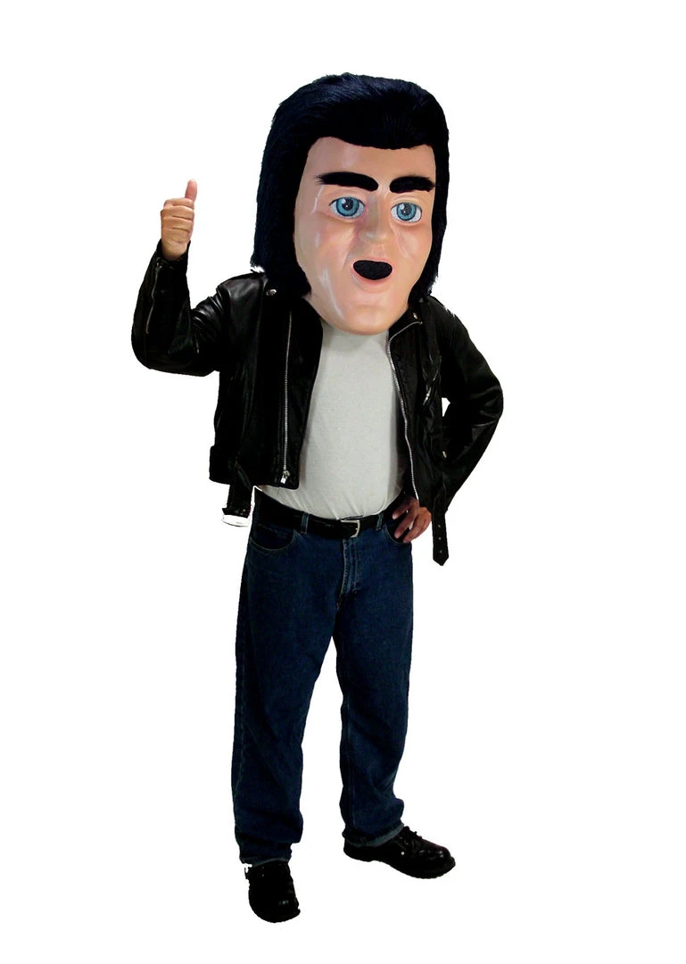 MaskUS Mascot Costumes Cool 50's Greaser Mascot Head (Thermolite) 3 MaskUS Mascot Costumes Cool 50's Greaser Mascot Head (Thermolite)