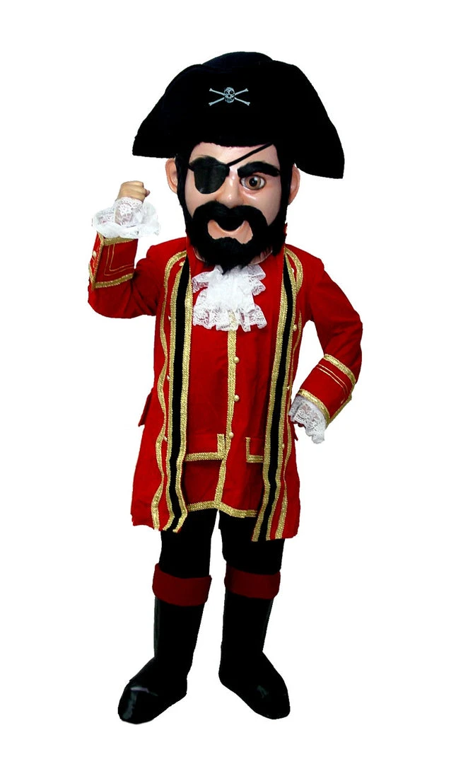 MaskUS Mascot Costumes Captain Jack Pirate Mascot Costume (Thermolite) 3 MaskUS Mascot Costumes Captain Jack Pirate Mascot Costume (Thermolite)