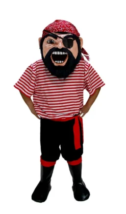 MaskUS Col. Keel Haul Pirate Mascot Costume (Thermolite) Mascot Costumes