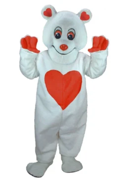 MaskUS Valentine Bear Mascot Costume Mascot Costumes