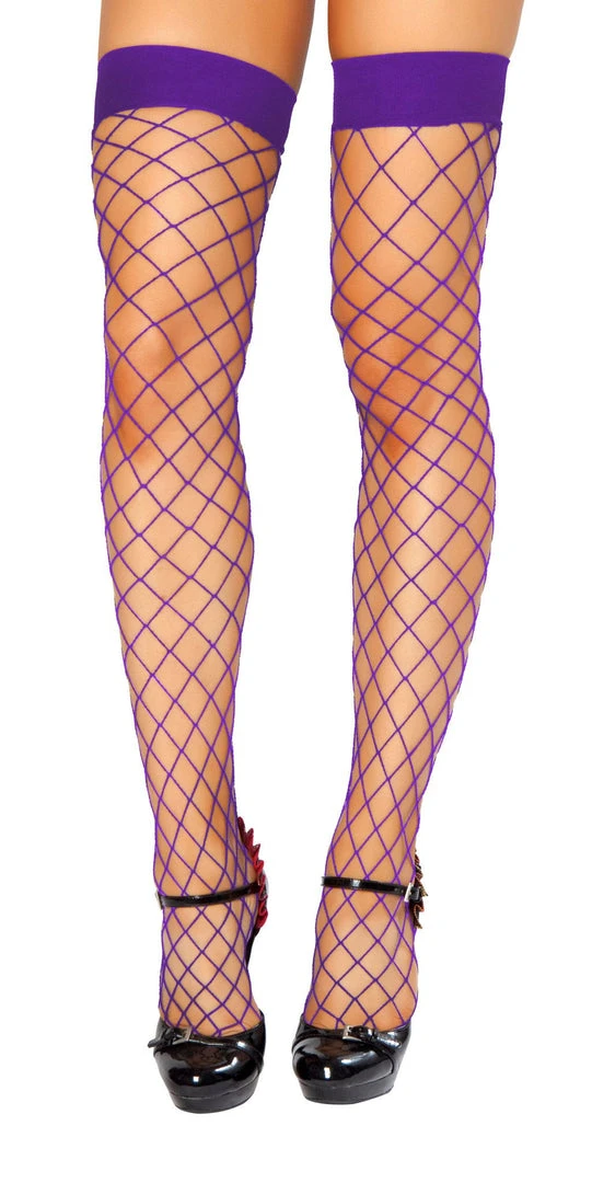 Roma Costume Thigh High Fishnet Stockings 7 Roma Costume Thigh High Fishnet Stockings